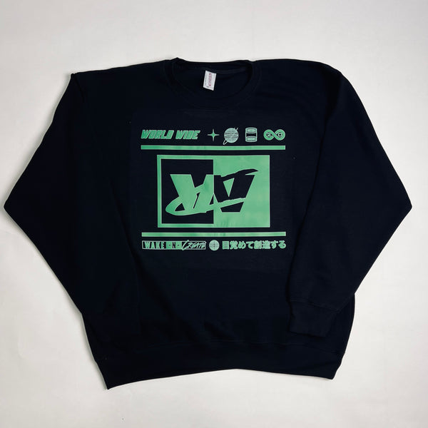 Wake-N-Create world wide black sweatshirt -  Make an offer (example $1000)