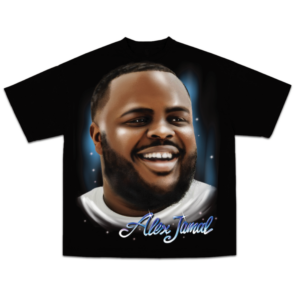 Retro Airbrushed Face Tee – Time Capsule Edition