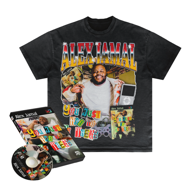 You Just Had To Be There Bundle – Album + Alex Jamal YJHTBT Bootleg T-Shirt