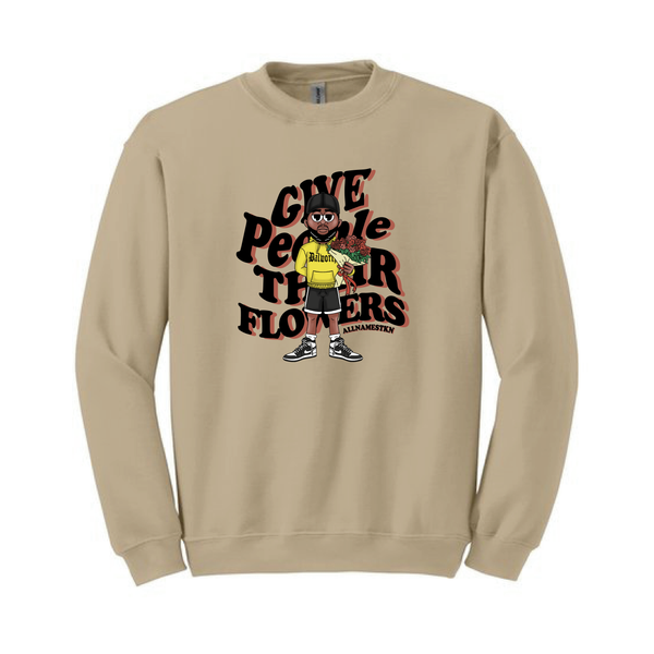 Flowers character sweatshirt - Make an offer (example $1,000)